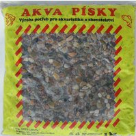 Písek akvarijní Akva č.10 - přírodní 3 kg 4 - 6 mm