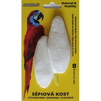 Sépiová kost na kartě 8cm, 2ks