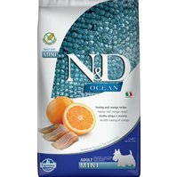 N&D OCEAN Dog Grain Free Adult Mini Herring & Orange 2,5 kg