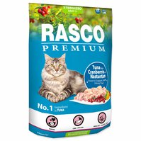 Krmivo Rasco Premium Sterilized tuňák s brusinkou a lichořeřišnicí 0,4kg-KS