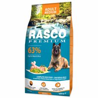 Krmivo Rasco Premium Adult Medium kuře s rýží 15kg-KS