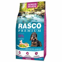 Krmivo Rasco Premium Senior Mini & Medium kuře s rýží 1kg-KS