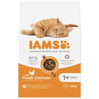Krmivo IAMS Cat Adult Chicken 10kg -KS