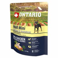 Krmivo Ontario Adult Mini Chicken & Potatoes 0,75kg-KS