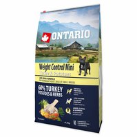Krmivo Ontario Mini Weight Control Turkey & Potatoes 6,5kg-KS