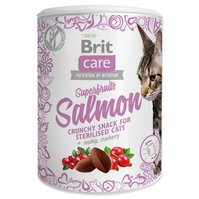 Pochoutka Brit Care Cat Snack Superfruits losos 100g-KS