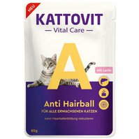 Kapsička Kattovit Vital Care Anti Hairball losos 85g-KARTON