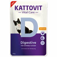Kapsička Kattovit Vital Care Digestive kuře 85g-KARTON