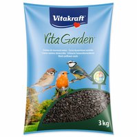 Slunečnice Vitakraft Garden černá 3kg-KS