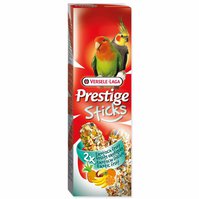 Tyčinky Versele-Laga Prestige střední papoušek s exotickým ovocem 140g 2ks-KARTON