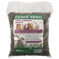 Seno české vojtěškové granule 2kg-KS Seno české vojtěškové granule 2kg-KS