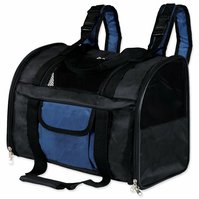 Batoh Trixie přenosný černá a modrá 42x29x21cm-KS