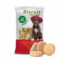 Biscuit Wheels Mix, kolečka mix, 500 g, pečený pamlsek pro psy