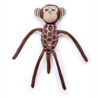 Opice s dlouhýma nohama, látková pískací hračka s TPR prvky