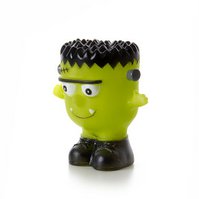 Vinylový strašidelný Frankenstein, pískací hračka pro psy, 11 cm, ideální pro aktivní hru
