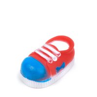 Vinylová malá bota, pískací hračka pro psy, 10 cm, ideální pro aktivní hru