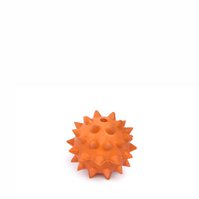 Míček ježek z tvrdé gumy, hračka pro psy, 6 cm, ideální pro aktivní hru