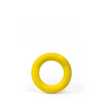 Kroužek z tvrdé gumy, hračka pro psy, 9,5 cm, ideální pro aktivní hru