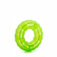 TPR – kruh zelený, odolná (gumová) hračka z termoplastické pryže
